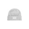 Miu Miu Soft Textured Ribbed Cuff Hats Collection In Blue
