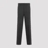 Miu Miu Wool Pants In Grey