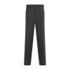 Miu Miu Women Pinstripe Pants In Black