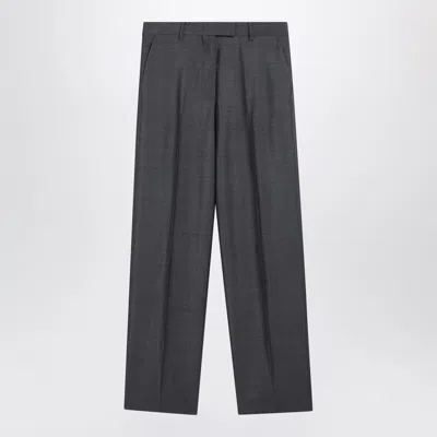 Miu Miu Tailored Trousers Front Pleats Straight Leg In Multi