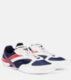 Miu Miu Tech Fabric Gymnasium Sneakers In White