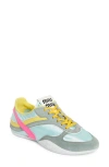 Miu Miu Gymnasium Low Top Sneaker In Anice/fuxia