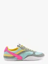 Miu Miu Gymnasium Tech-nylon And Suede Sneakers