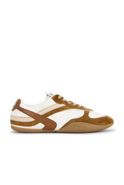 MIU MIU GYMNASIUM NYLON TECH SNEAKER