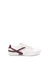 Miu Miu Women Two-tone Tech Fabric And Suede Gymnasium Sneakers In Multi