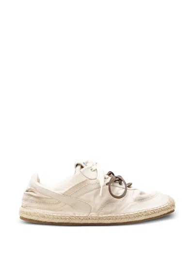 Miu Miu Gymnasium Sneakers In Neutral
