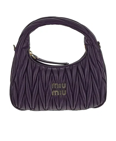 MIU MIU HALF MOON SHOULDER BAG