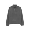Miu Miu Grey Cashmere Sweater In Gray