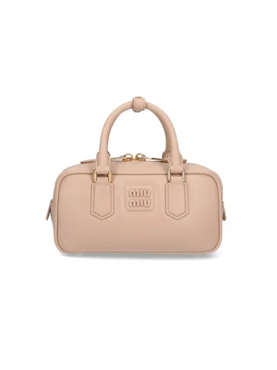 Miu Miu Handbag "arcadie" In Pink