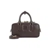Miu Miu Arcadie Calf Leather Handbag Women In Burgundy