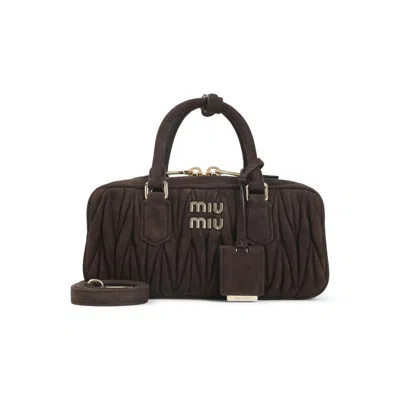 Miu Miu Handbag In Brown