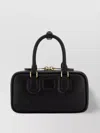 Miu Miu Handbag Nappa Leather Double Handles In Black