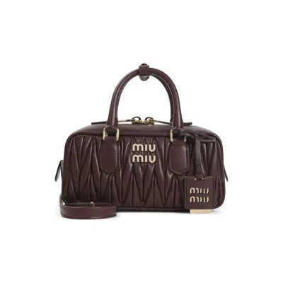 Miu Miu Handbag In Red