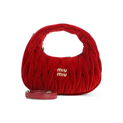 Miu Miu Handbag In Red