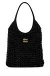Miu Miu Women Embellished Satin Handbag