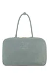 Miu Miu Powder Blue Suede Handbag