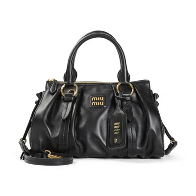 Miu Miu Handbags In Black