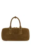 Miu Miu Handbags. In Brown