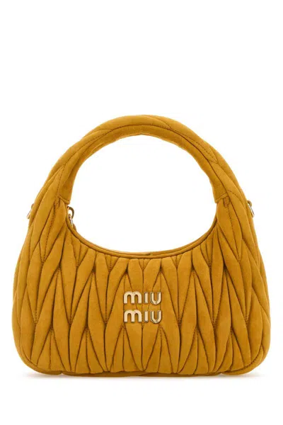 Miu Miu Handbags. In Orange