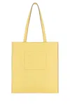 Miu Miu Structured Leather Tote With Adjustable Straps In Yellow