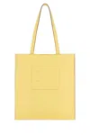 Miu Miu Structured Leather Tote With Adjustable Straps In Yellow
