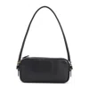 Miu Miu Leather Logo-detail Mini Bag In Black