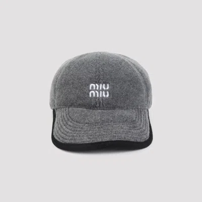 Miu Miu Hat In Burgundy