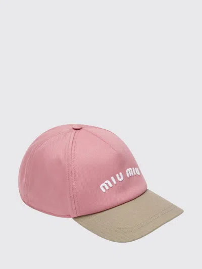 Miu Miu Hat Woman In Pink