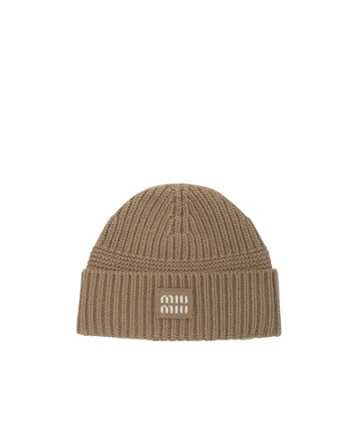 Miu Miu Hats And Hairbands In Brown