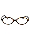 Miu Miu Havana Miele Acetate Glasses In Multi