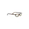 Miu Miu Havana Miele Acetate Sunglasses In Brown