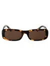 Miu Miu Womens Brown Mu 08zs Rectangle-frame Acetate Sunglasses In Brown