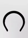 Miu Miu Headband Leather Velvet Texture