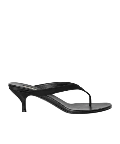 Miu Miu Heeled Mule Sandal In Multi
