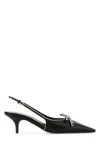 Miu Miu Black Leather Pumps