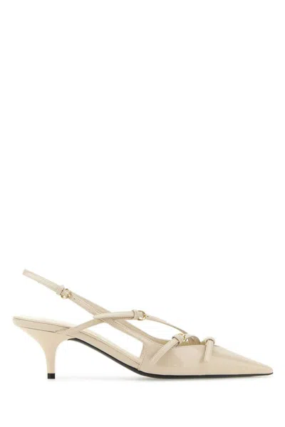 Miu Miu Heeled Shoes In White
