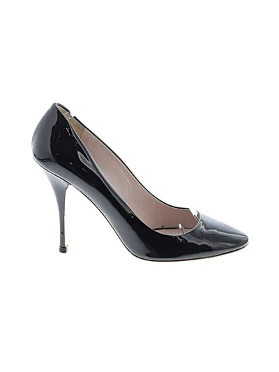 Pre-owned Miu Miu Heels In Black