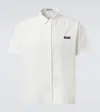 Miu Miu Hemd Aus Popeline In Weiss