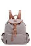 Miu Miu Hemp And Leather Backpack