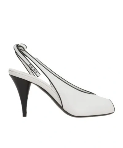 Miu Miu Open-toe High-heeled Sandals
