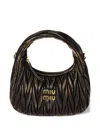 Miu Miu Hobo Wander Bag In Brown