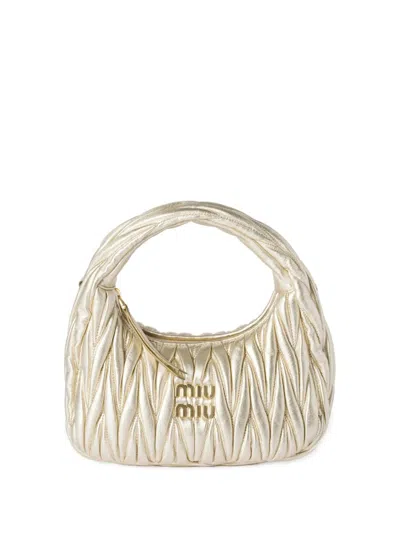 Miu Miu Hobo Wander Bags In Multi