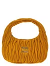 Miu Miu Hobo Wander Hand Bags Yellow