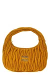 Miu Miu Hobo Wander Hand Bags Yellow