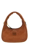 Miu Miu 'hobo Wander' Handbag In Brown