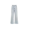 Miu Miu Iconic Denim Jeans In Light Blue