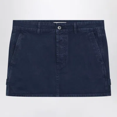 Miu Miu Indigo Blue Denim Mini Skirt Women