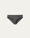 Miu Miu Plain Knitted Cashmere Underwear In Ardesia