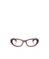 Miu Miu Irregular Flat Mirror In Multicolor