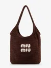 Miu Miu Ivy Cotton Shoppin Bag